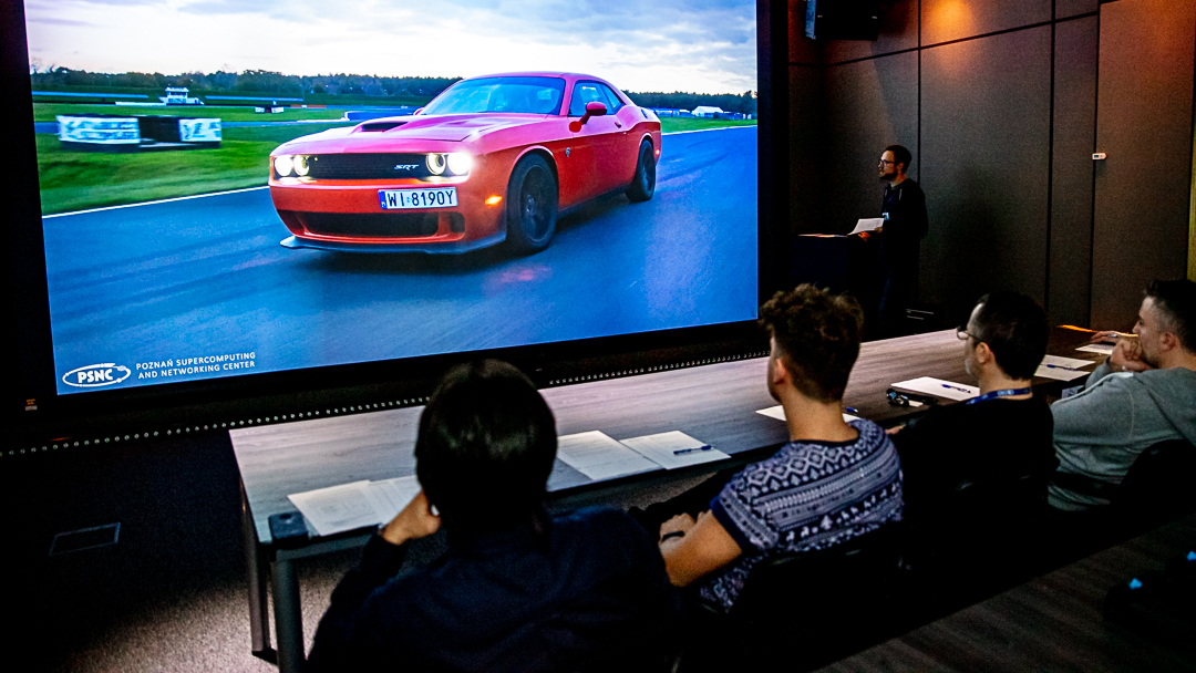 A picture showing a subjective quality assessment session conducted at Poznan Supercomputing and Networking Center (PSNR) during the EU-funded Immersify project.